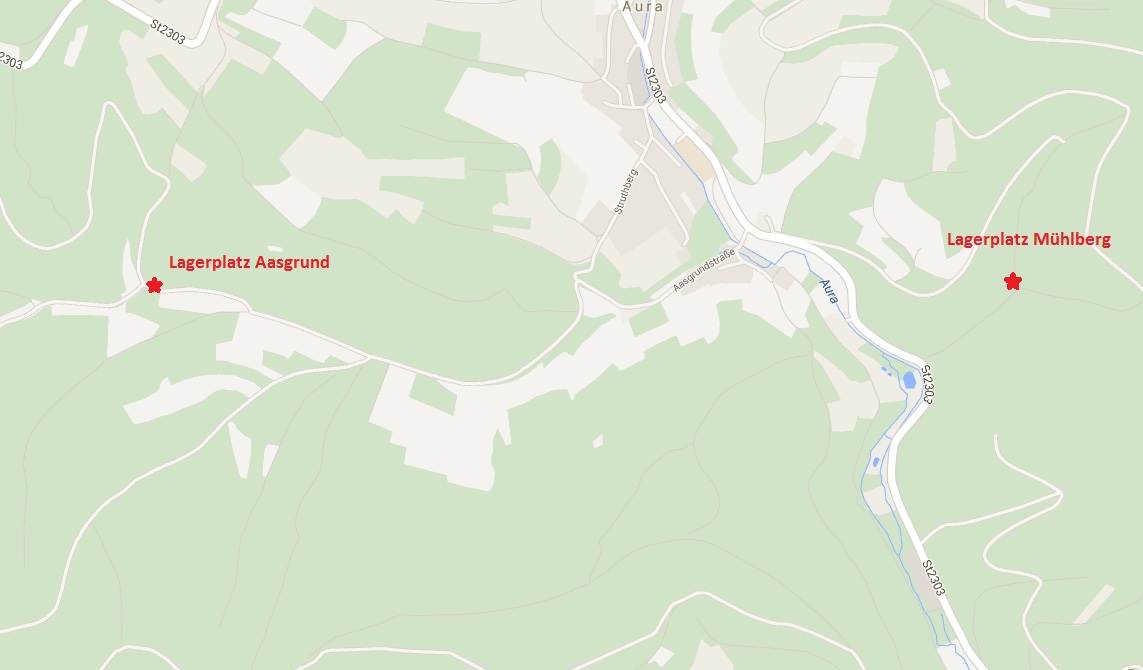 Lagerplatz Aura