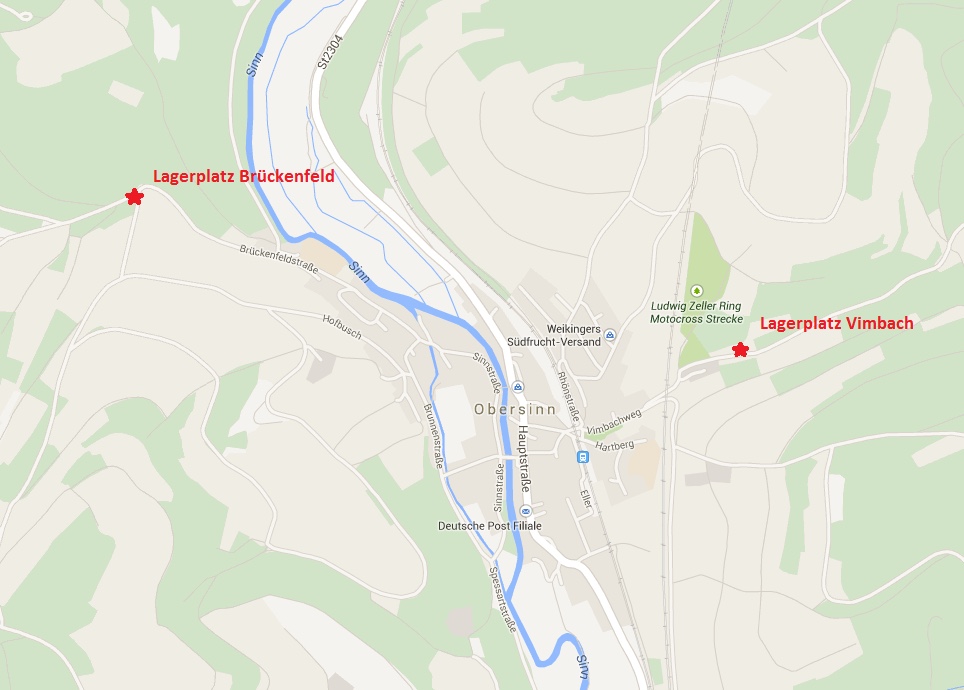 Lagerplatz Obersinn
